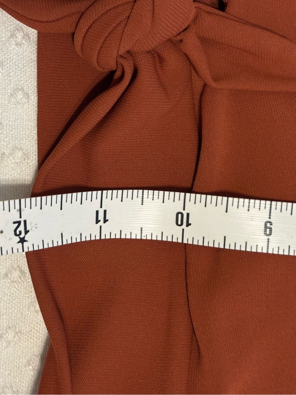 Robin Piccone Rust High-Neck Knot Bikini Set - Picture 14 of 16